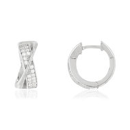 Boucles d'oreilles MATY Argent 925 Zirconia