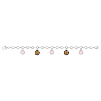 Soft bracelet MATY Silver 925 Imitation rose stones