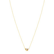 Collier MATY 3 ors 375 Diamants 42 cm