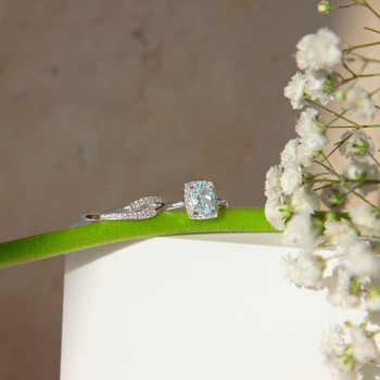Bague argent 925 zirconias