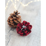 Bague argent 925 zirconias - vue D3
