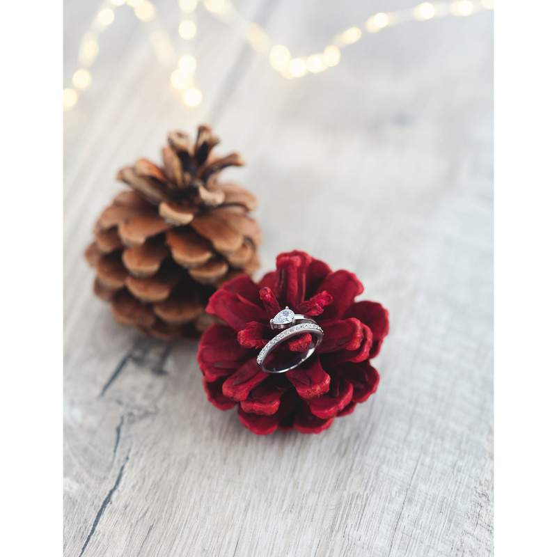 Bague argent 925 zirconias - vue D3