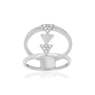 Bague MATY Argent 925 Zirconias