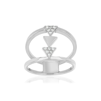 Bague MATY Argent 925 Zirconias