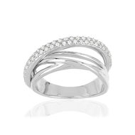 Bague MATY Argent 925 Zirconias