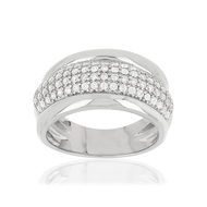 Bague MATY Argent 925 Zirconias