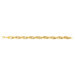Bracelet or jaune 750 18,5 cm - vue 1