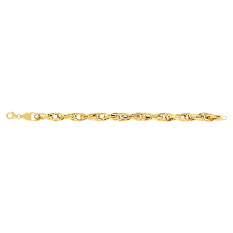 Bracelet or jaune 750 18,5 cm - vue 1