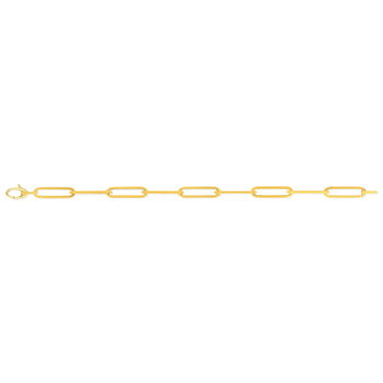 Bracelet or jaune 750 19 cm