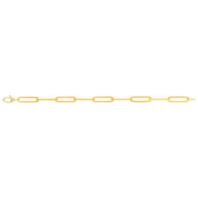 Bracelet or jaune 750 19 cm - vue 1