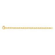 Bracelet or jaune 750 18,5 cm