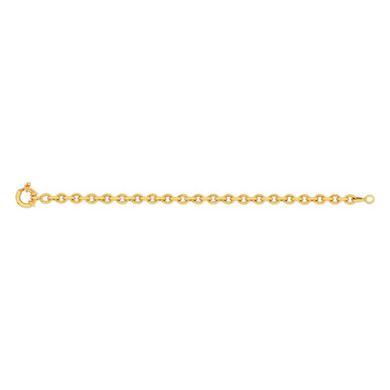 Bracelet or jaune 750 18,5 cm - vue 1