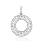 Pendentif MATY Argent 925 Zirconia - vue 1