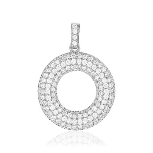 MATY-hanger van 925 zilver met zirkonia