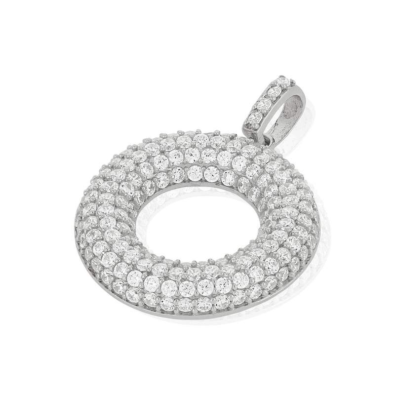 Pendentif MATY Argent 925 Zirconia - vue 5