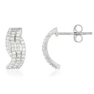 Créoles MATY Argent 925 Zirconia