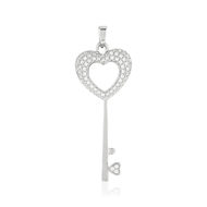 Pendentif coeur MATY Argent 925 Zirconia