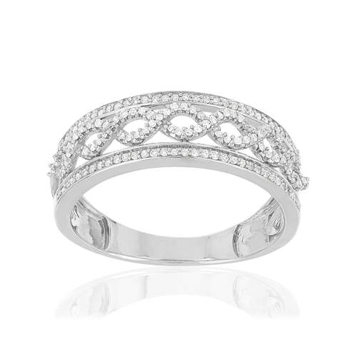 MATY ring 375 white gold Diamonds