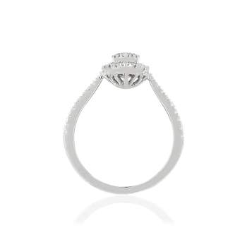 Bague MATY Or 750 blanc Diamants