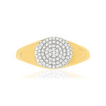 Bague MATY Or 375 2 tons Diamants - vue 3