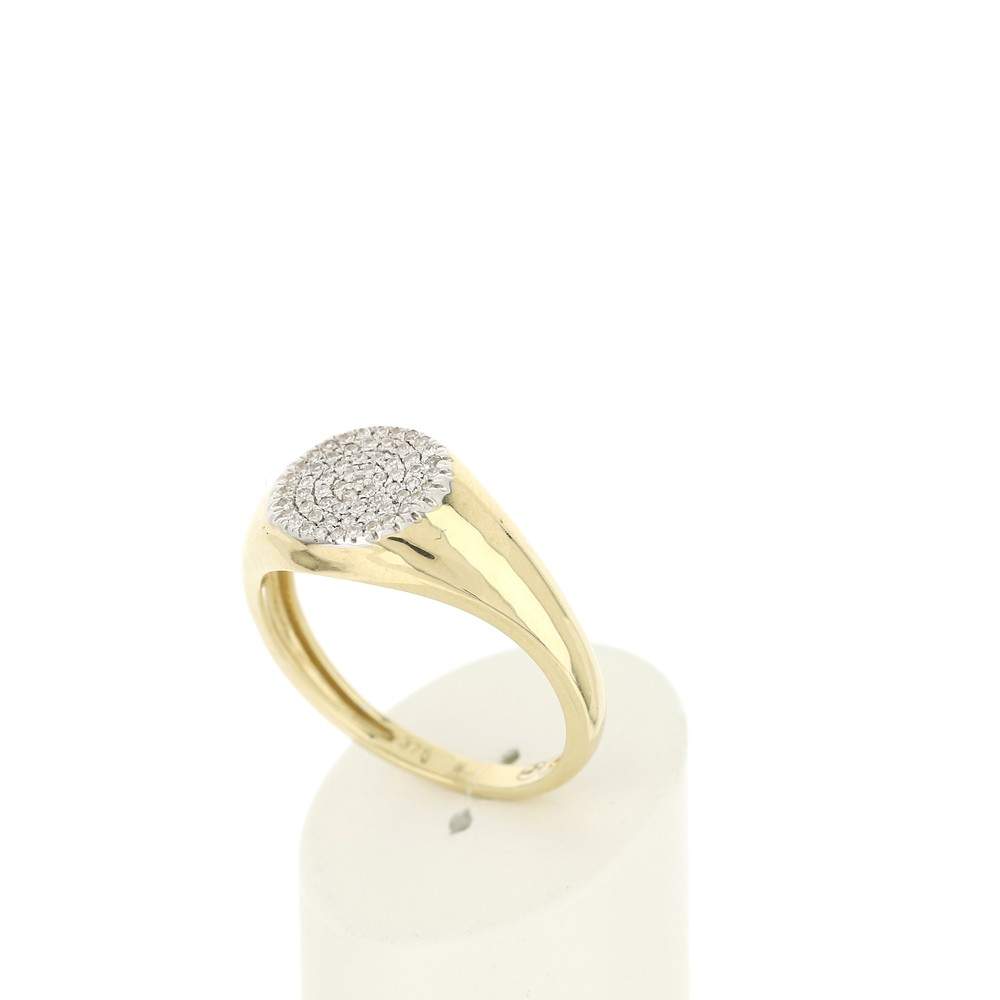 Bague MATY Or 375 2 tons Diamants - vue 3