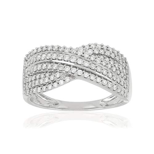 750 diamond white gold ring