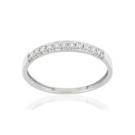 Bague MATY Or blanc 375 Diamants