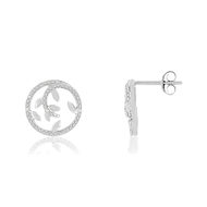 Boucles d'oreilles MATY Ors 375 Diamants