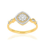 Bague MATY Or 750 2 tons Diamants - vue 1