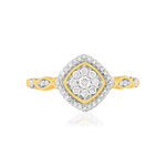 Bague MATY Or 750 2 tons Diamants - vue 3