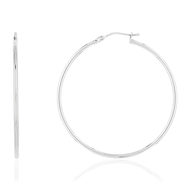 Créoles MATY Or 375 blanc