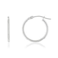 Créoles MATY Or 375 blanc