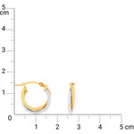 Créoles 2 ors 375 14 mm - vue D3