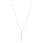 Collier or 375 jaune 42 cm - vue 1