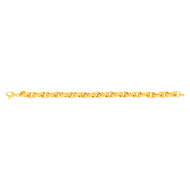 Bracelet souple MATY Or 750 jaune 20 cm