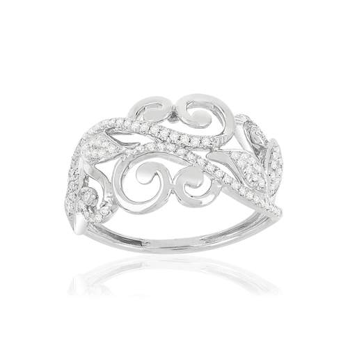 MATY ring 375 white gold Diamonds