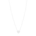 Collier MATY Or 750 blanc Diamants 0.25 ct 45 cm - vue 1