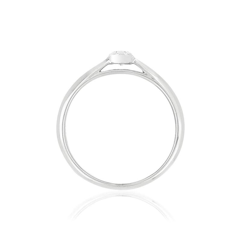 Ring MATY Gold 375 white Diamond - view 2