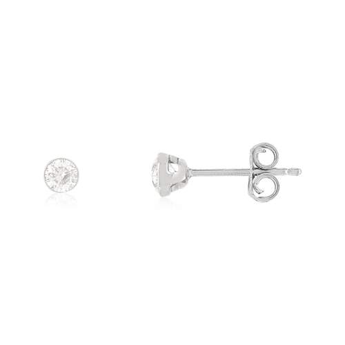 MATY oorbellen 375 witgoud Diamanten