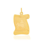 Pendentif MATY SAGITTAIRE Or jaune 375 - vue 1