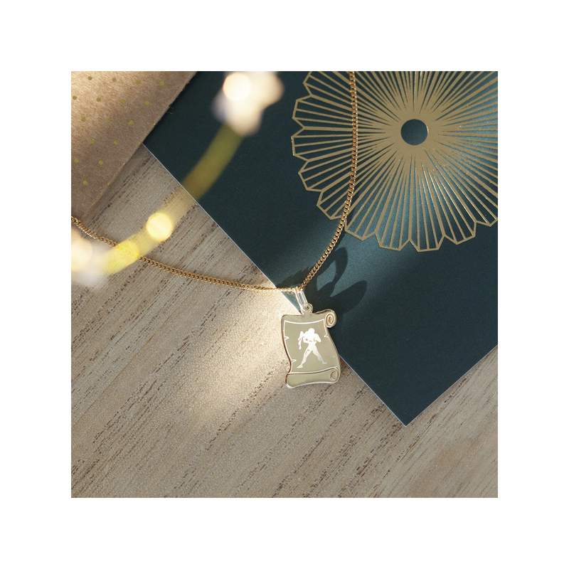 Pendentif MATY VERSEAU Or jaune 375 - vue D2