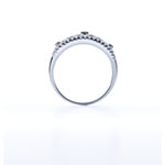 Bague argent 925 zirconias - vue 2