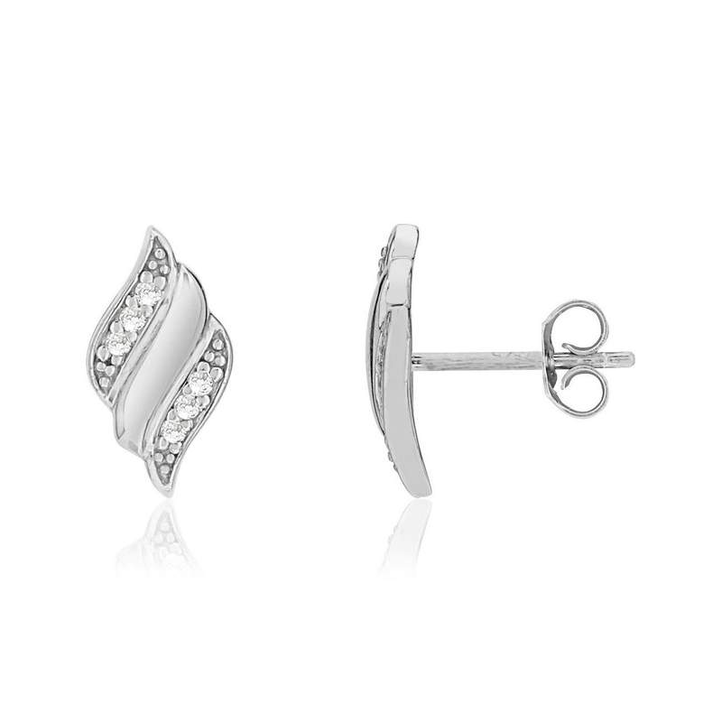 Parure argent zirconias - vue D1