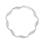 Parure argent zirconias - vue D2