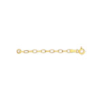 Chaînette extension or 375 jaune 6 cm - vue 1