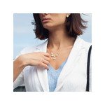 Collier doré 45 cm - vue porté 2