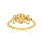 Bague dorée - vue 1