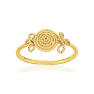 Bague dorée