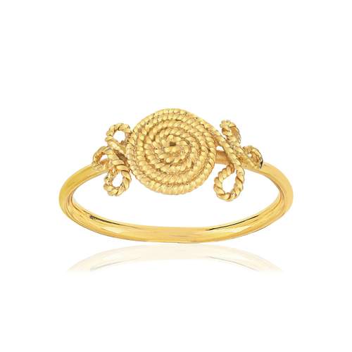Bague dorée