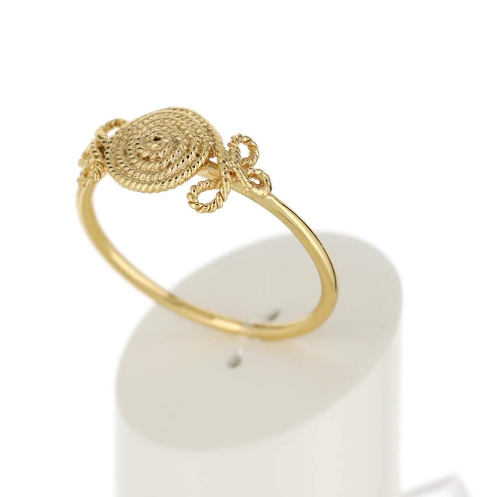 Bague dorée - vue 3